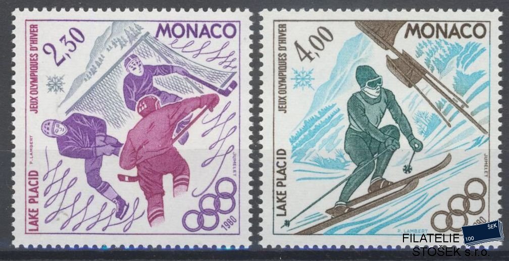 Monako známky Mi 1419-20