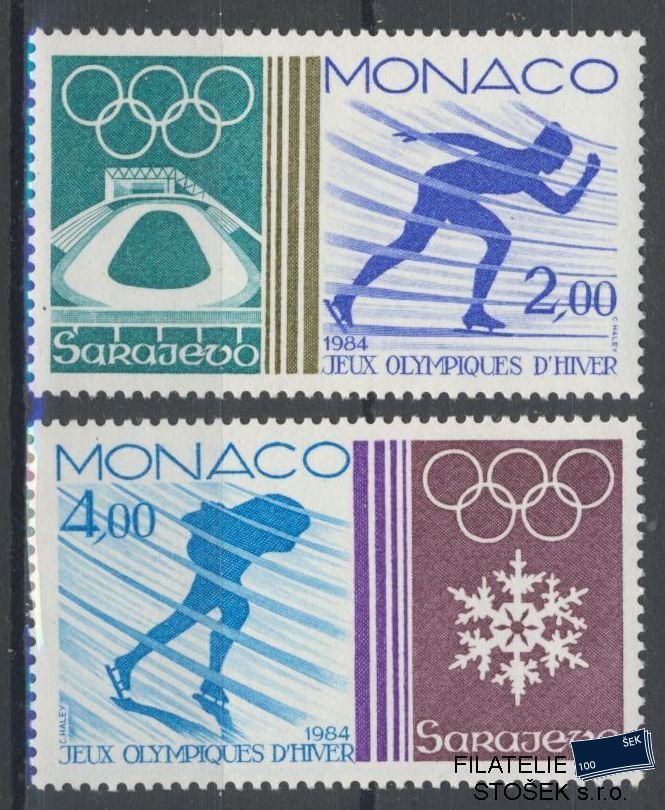 Monako známky Mi 1616-17