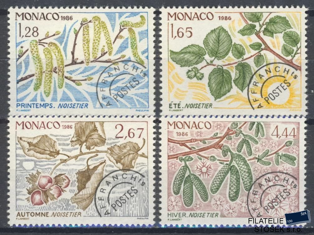Monako známky Mi 1740-43