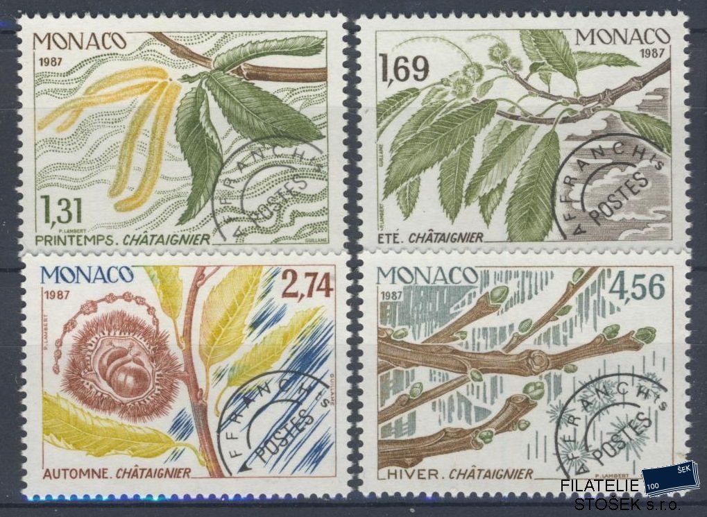 Monako známky Mi 1787-90