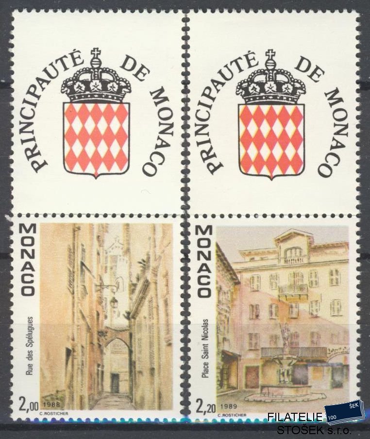 Monako známky Mi 1902-3