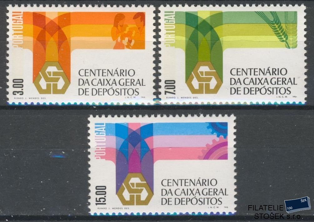 Portugalsko známky Mi 1332-34