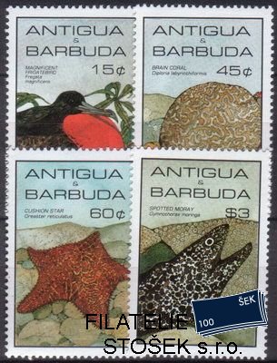 Antigua Mi 880-3+Bl.97
