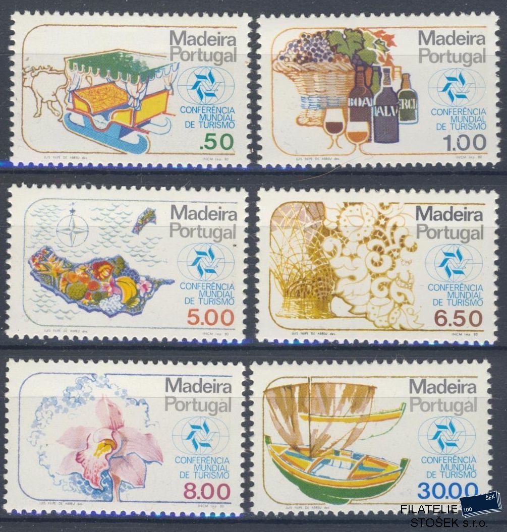 Madeira známky Mi 64-69