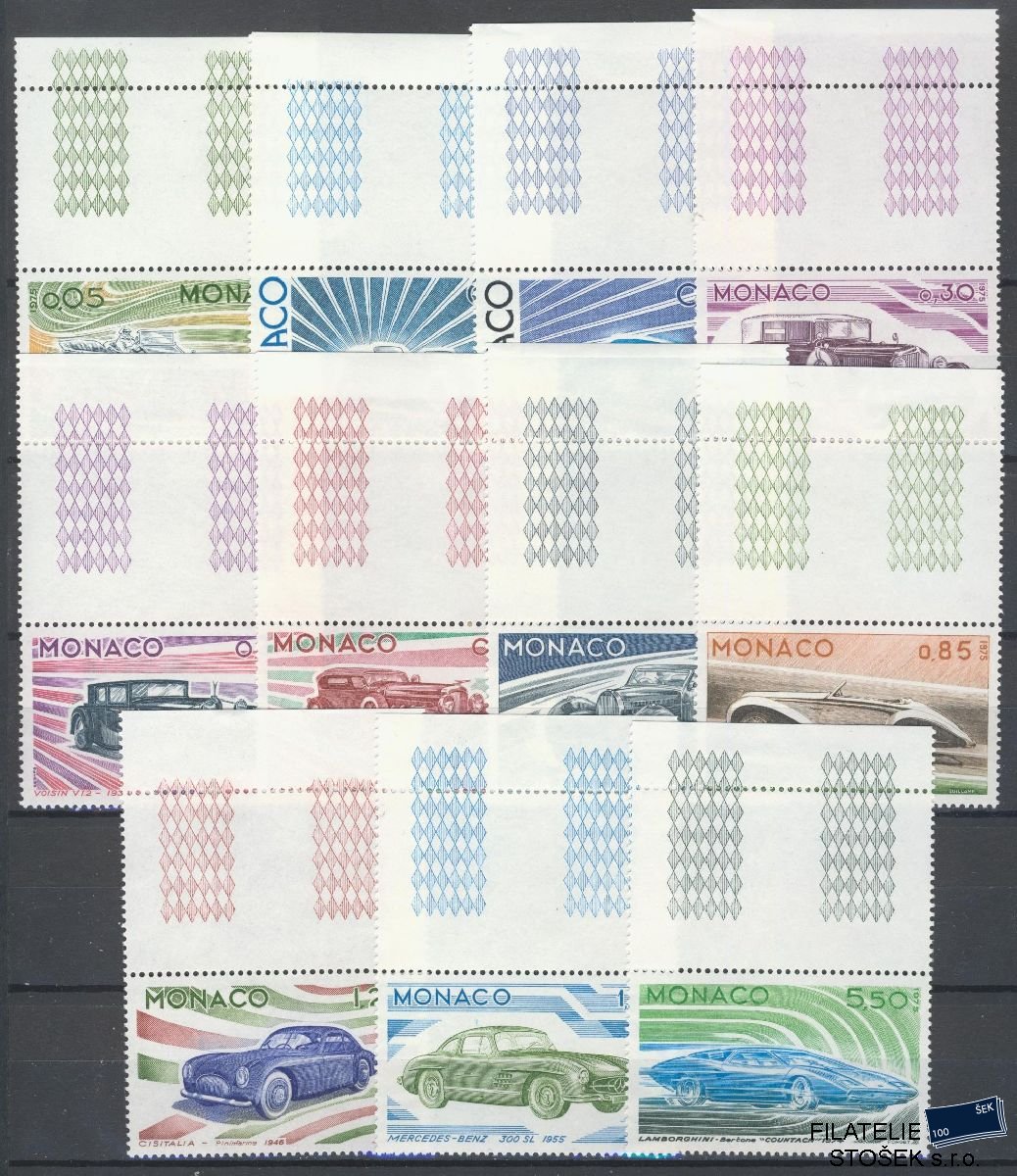 Monako známky Mi 1191-1201