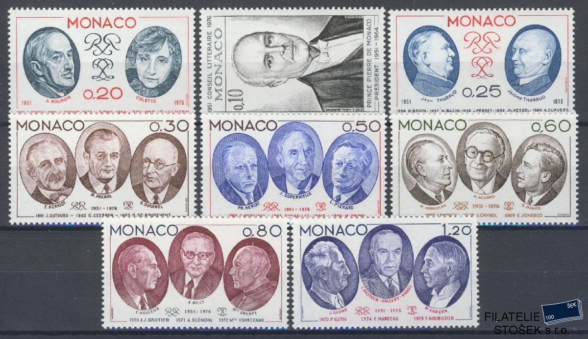 Monako známky Mi 1211-18