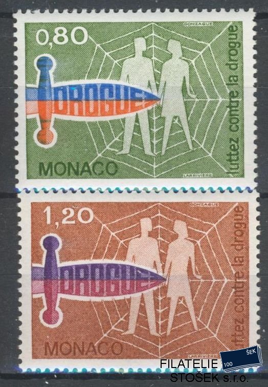 Monako známky Mi 1246-47