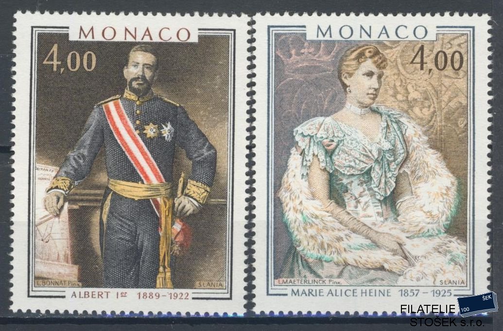 Monako známky Mi 1441-42