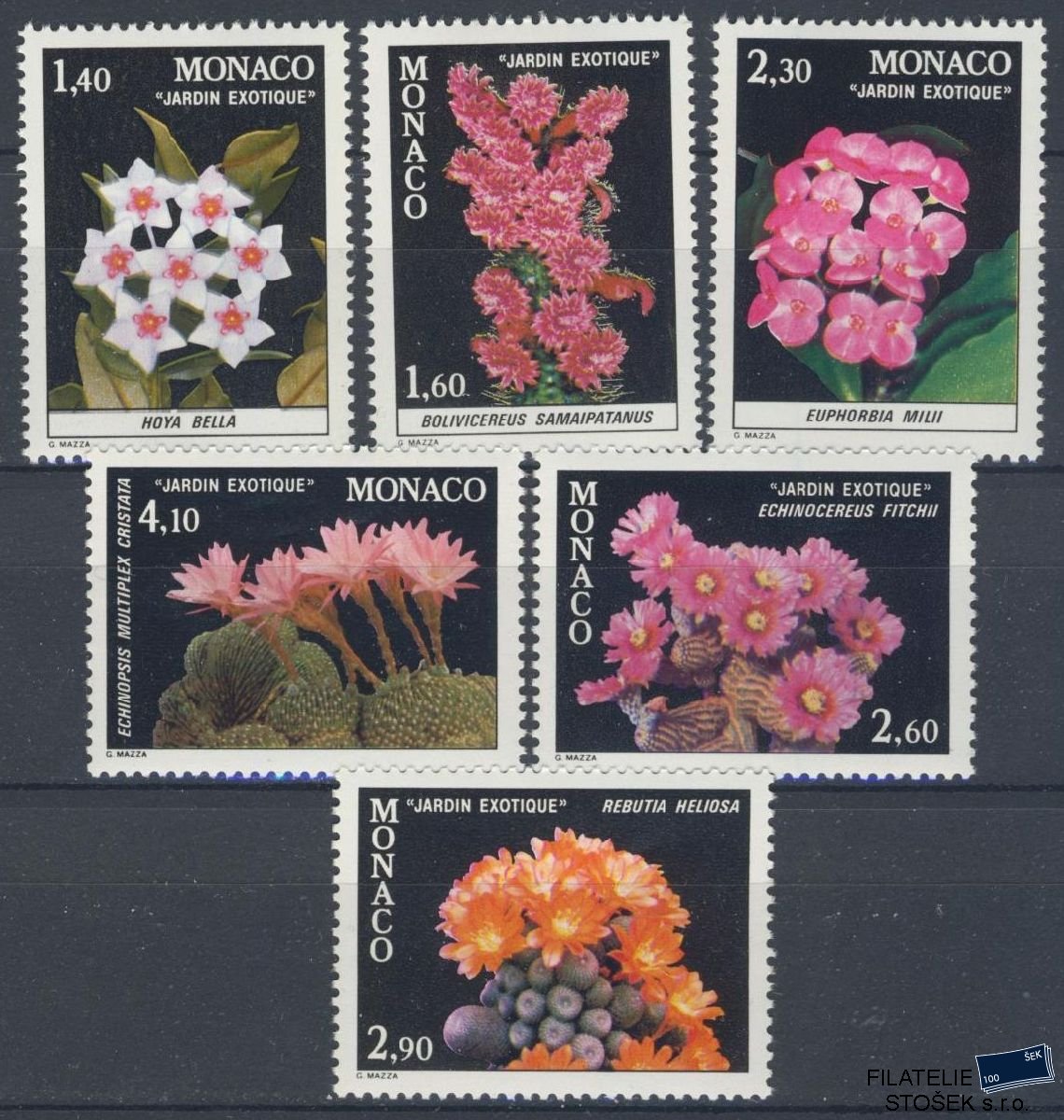 Monako známky Mi 1506-11