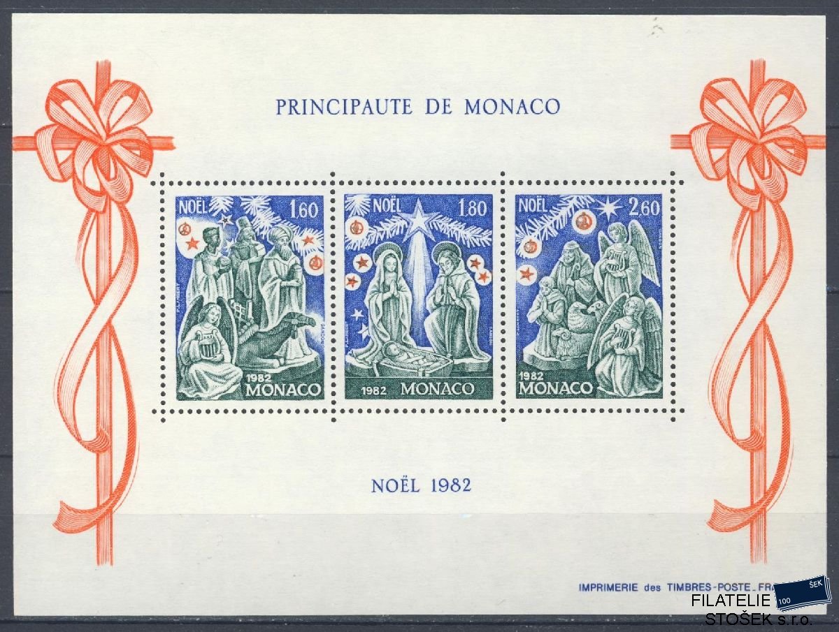Monako známky Mi Blok 21