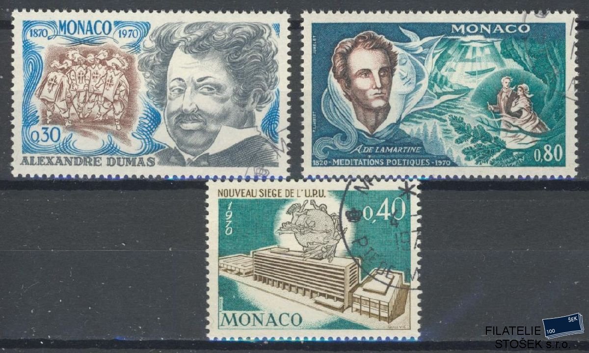 Monako známky Mi 976,989,991 - Sestava