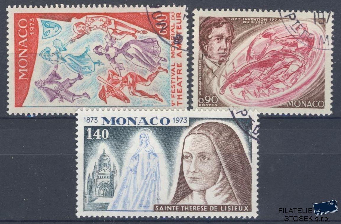 Monako známky Mi 1083,85,86 - Sestava
