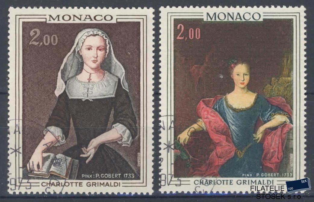 Monako známky Mi 1102-3