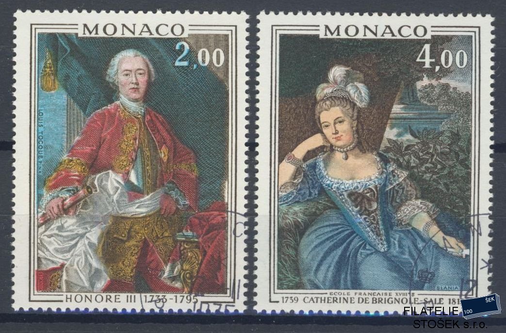 Monako známky Mi 1202-3
