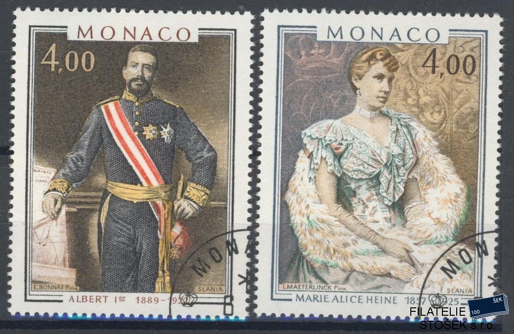 Monako známky Mi 1441-42