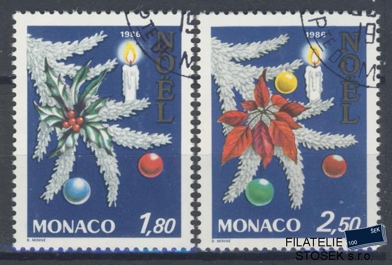 Monako známky Mi 1779-80