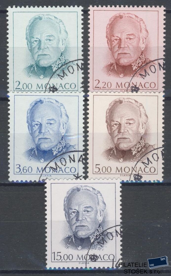 Monako známky Mi 1911-15
