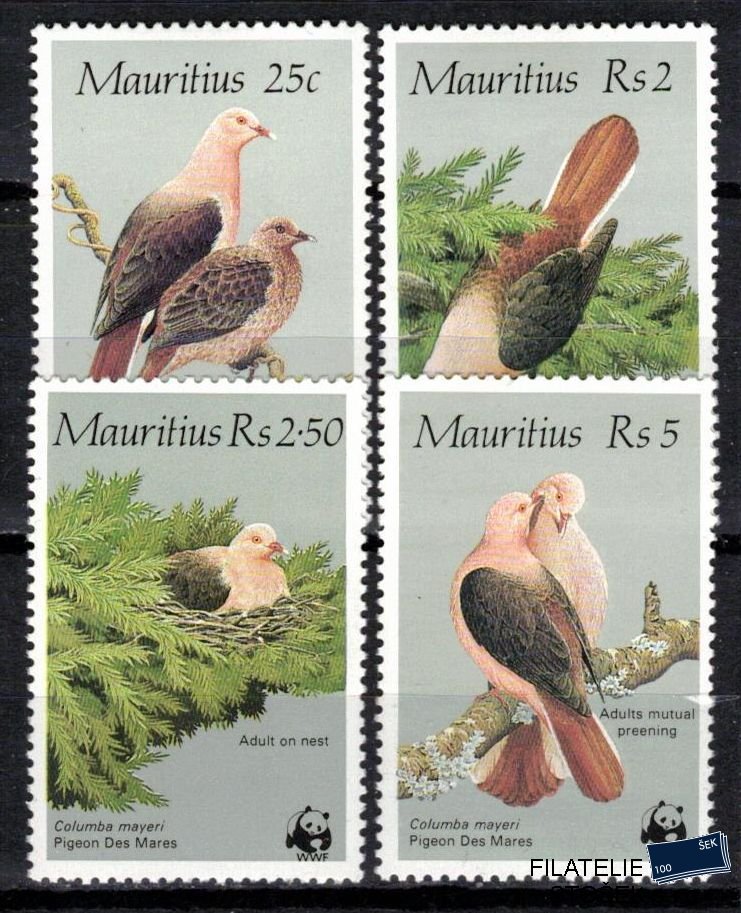 Mauritius známky Mi 0609-12