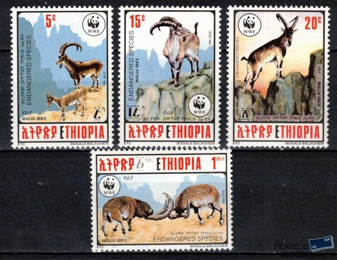 Etiopie známky Mi 1385-8