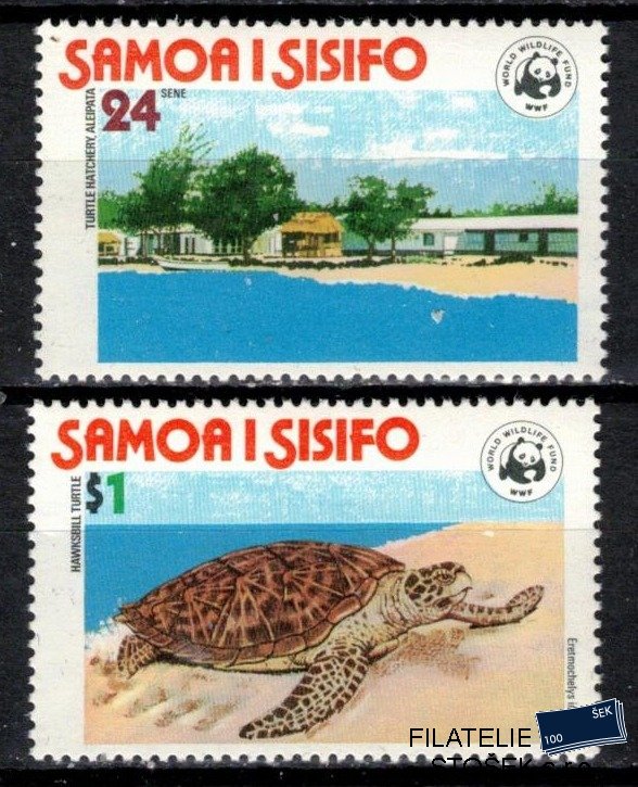 Samoa Sisifo známky Mi 0370-1