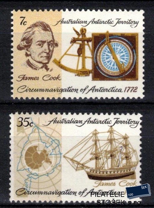 Australská Antarktida známky Mi 0021-2