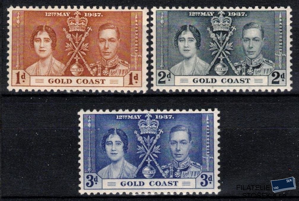 Gold Coast známky 1937 Coronation