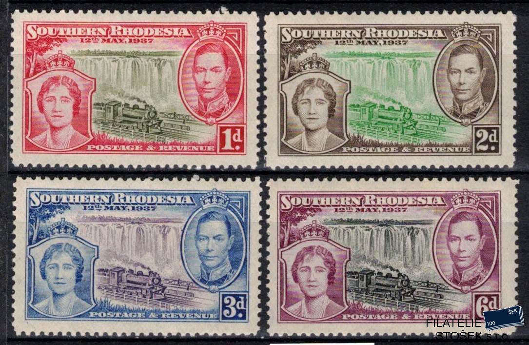 Southern Rhodesia známky 1937 Coronation