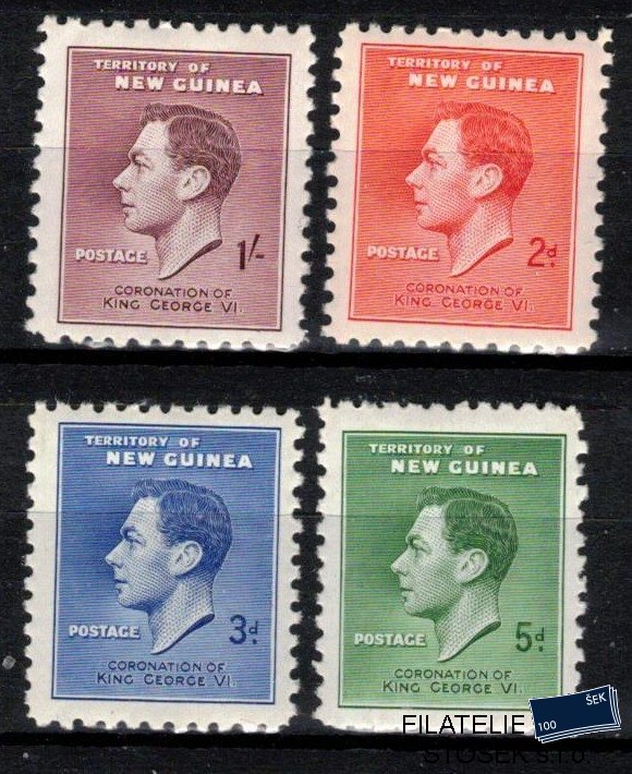 New Guinea známky 1937 Coronation
