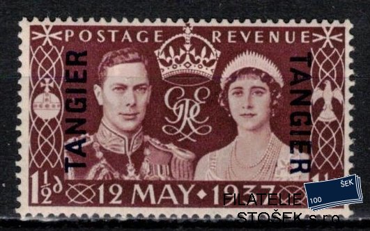 Anglie-Tanger známky 1937 Coronation