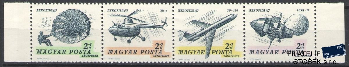 Maďarsko známky Mi 2351-54
