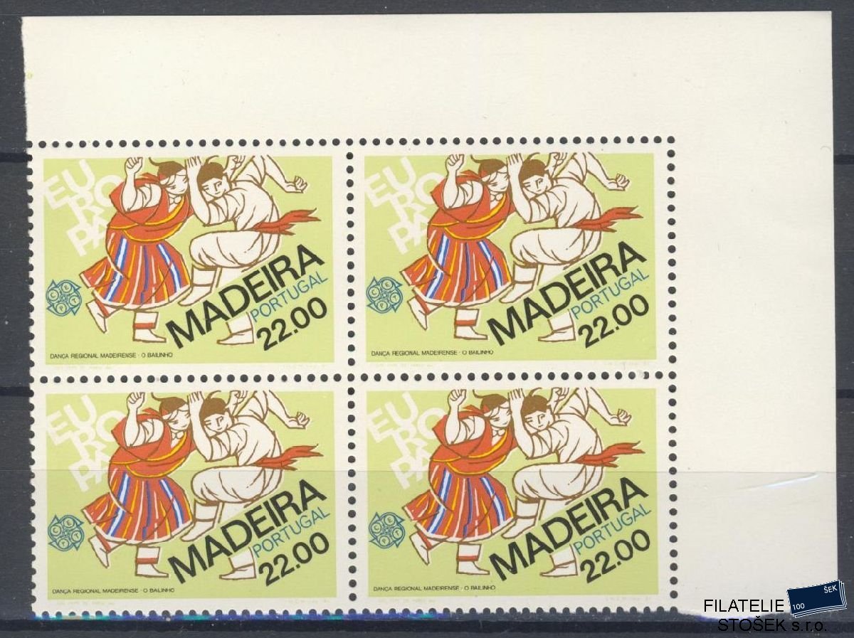 Madeira známky Mi 70 4 Blok
