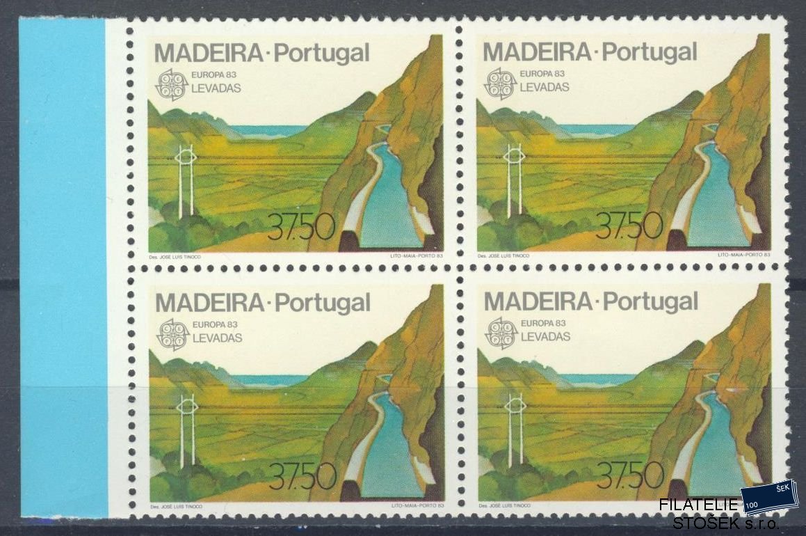 Madeira známky Mi 84 4 Blok