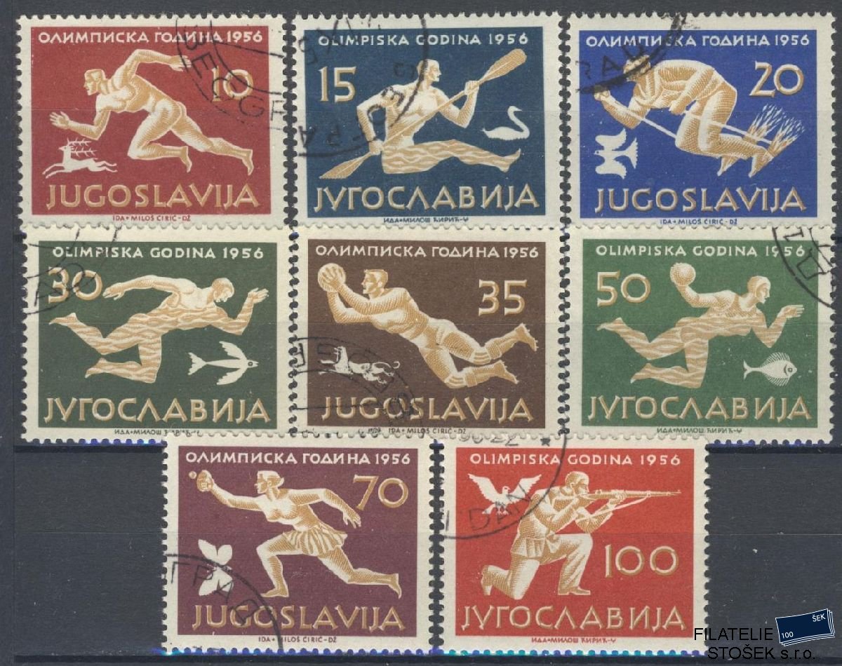 Jugoslávie známky Mi 804-11