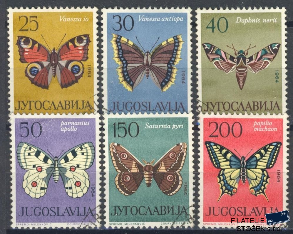 Jugoslávie známky Mi 1069-74