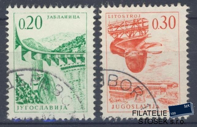 Jugoslávie známky Mi 1155-56