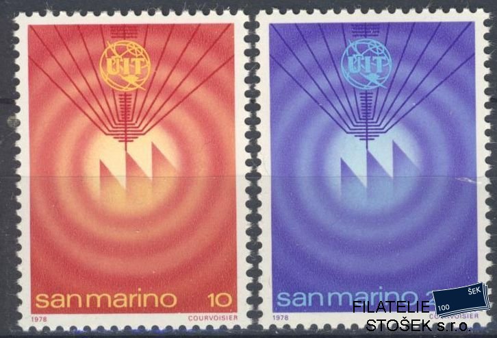 San Marino známky Mi 1160-61