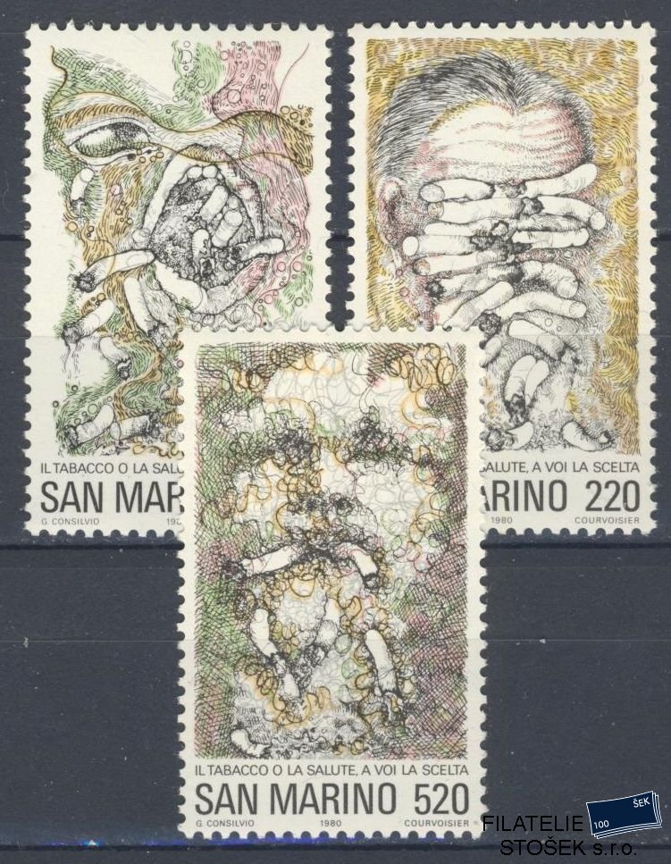 San Marino známky Mi 1206-8