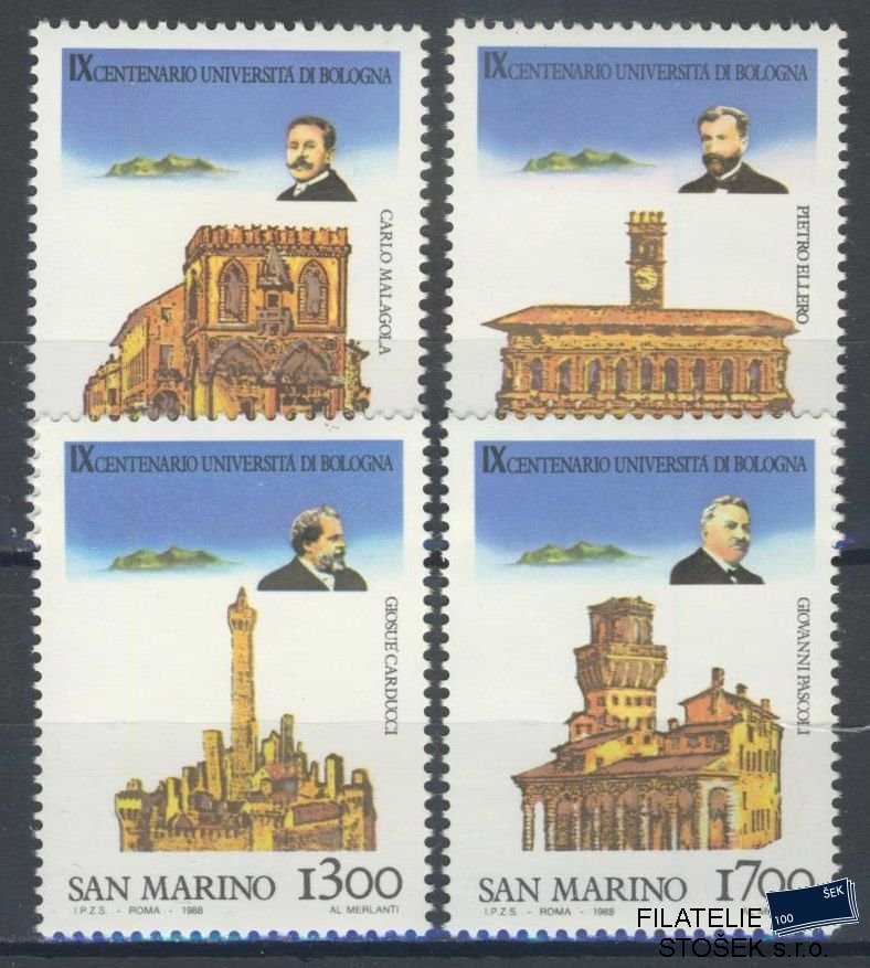 San Marino známky Mi 1387-90