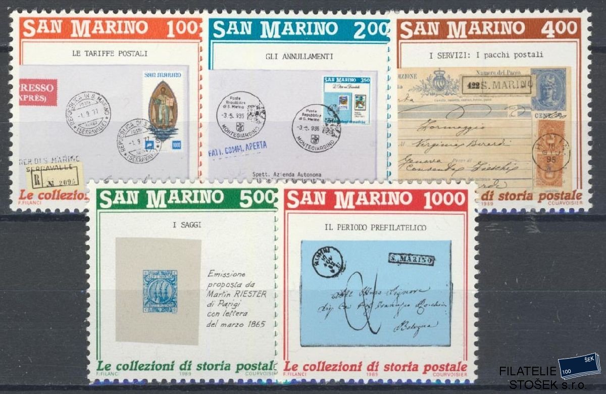 San Marino známky Mi 1416-20