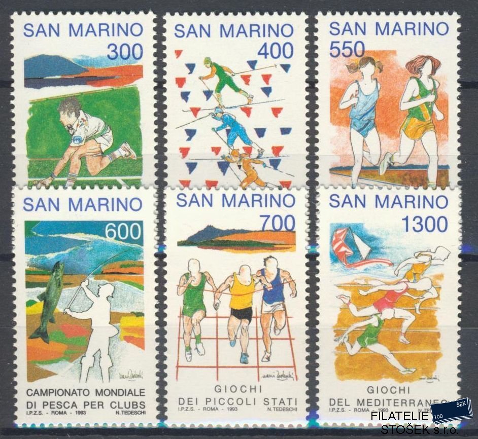 San Marino známky Mi 1525-30