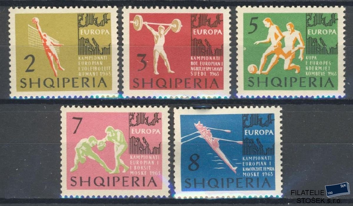 Albánie známky Mi 763-67