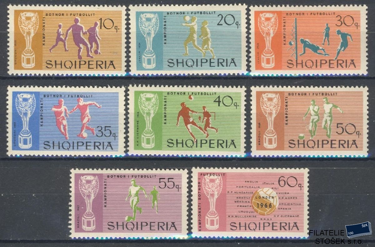 Albánie známky Mi 1071-78