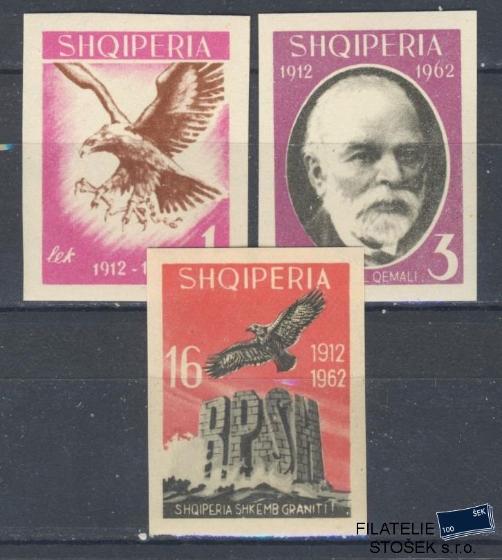Albánie známky Mi 712-14