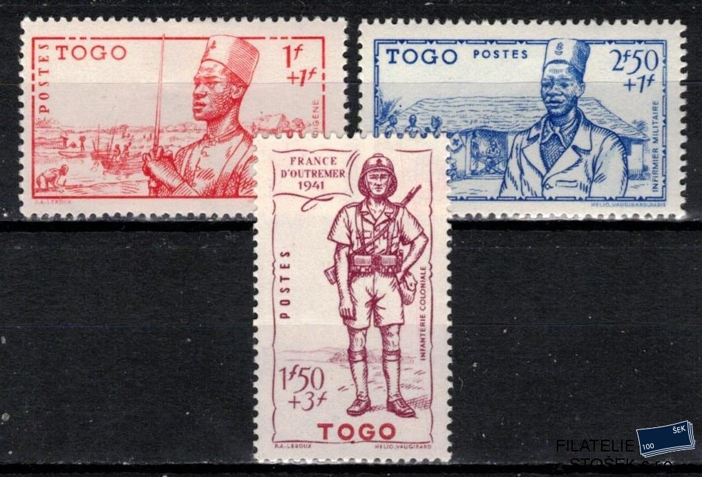 Togo známky 1941 Défense de l´Empire