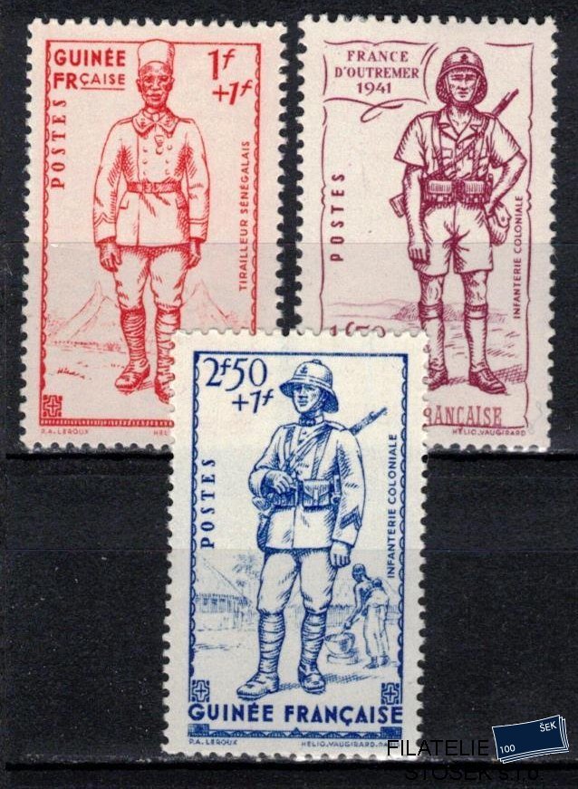 Guinée známky 1941 Défense de l´Empire