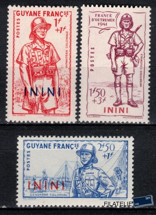 Inini známky 1941 Défense de l´Empire