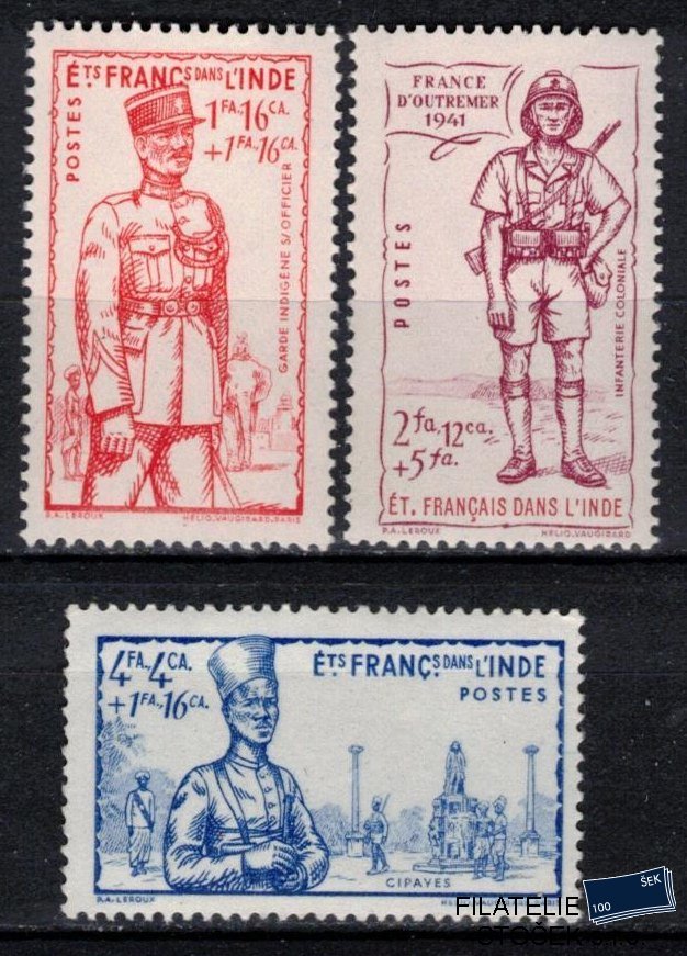 Inde známky 1941 Défense de l´Empire