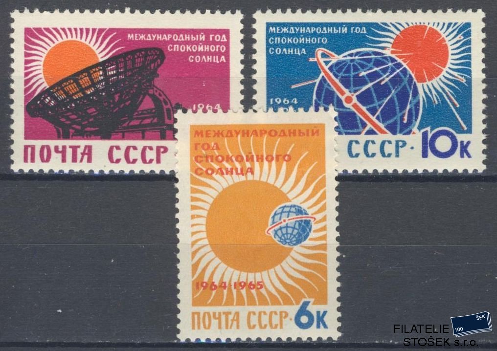 SSSR známky Mi 2862-64
