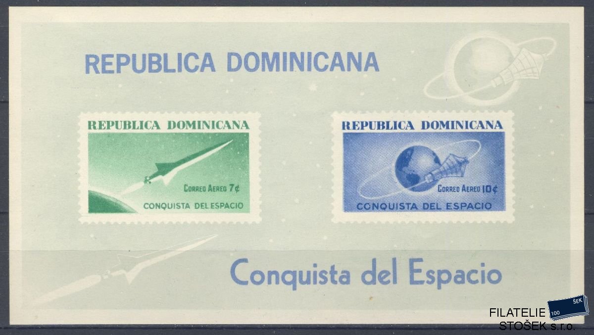 Dominica známky Mi Blok 34