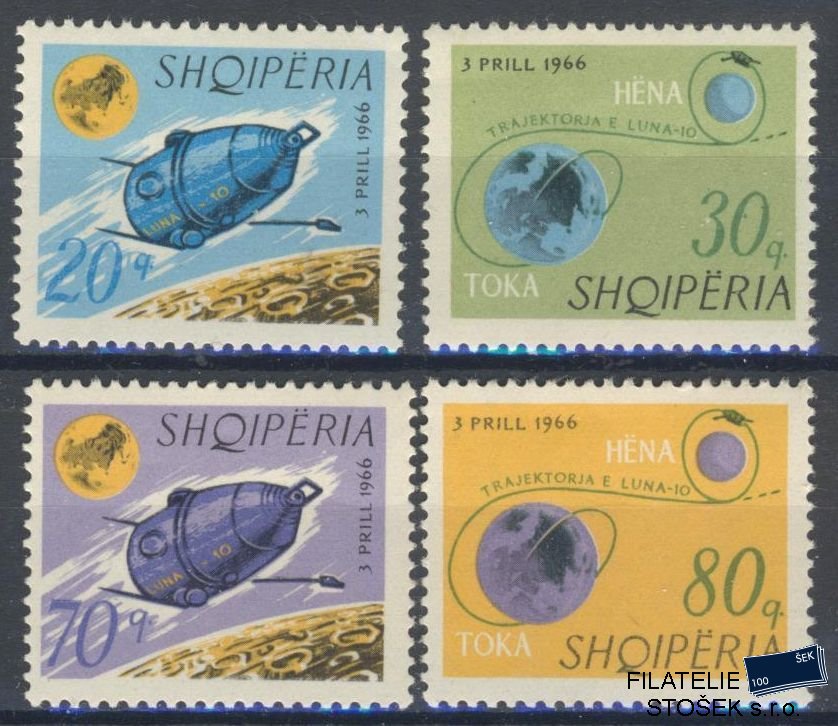 Albánie známky Mi 1067-70
